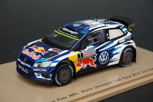 1/43 スパーク S4971 フォルクスワーゲン VW Polo R WRC #1 2nd Rally