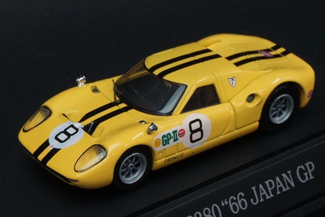 1/43 エブロ 43080 プリンス R380 日本GP 1966#8 イエロー, Boost Gear