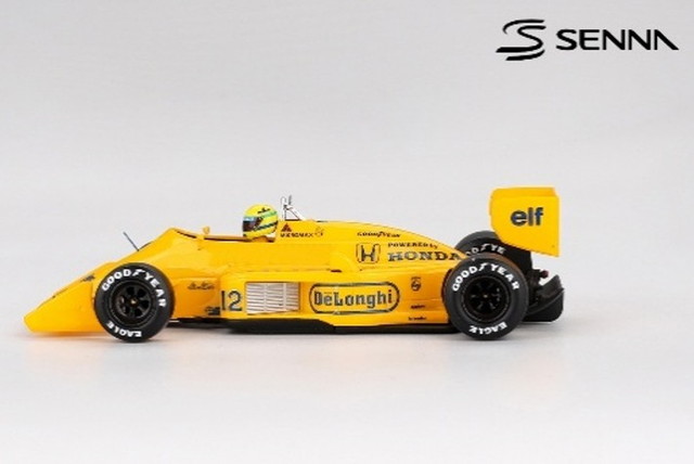 ミニチャンプス‼️ロータス99T 1987年イタリアGP ライドオンセナ ミニチャンプス 1/43 ロータス ホンダ F1 99T 1987 #12 アイルトン
