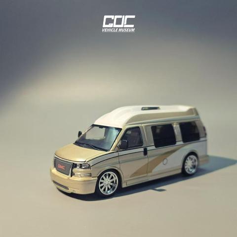 新品 GOC 1/64 GMC サバンナGMC SAVANA Gold Travel Business RVM Gold