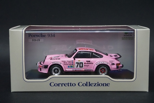 アイドロン 1/43ポルシェ934ティエリー・ペリエ ルマン1981 EM296 MAKE