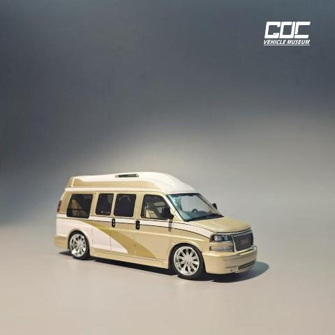 新品 GOC 1/64 GMC サバンナGMC SAVANA Gold Travel Business RVM Gold
