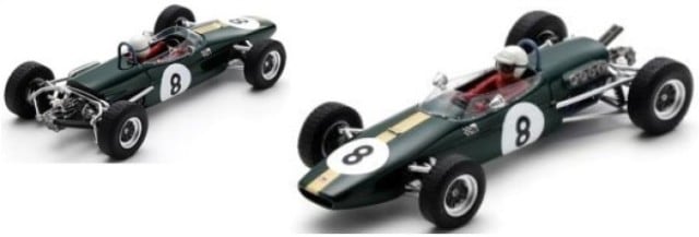 新品 F2004 スパーク 1/43 Brabham BT18 Honda #8 優勝 F2 Pau GP 1966
