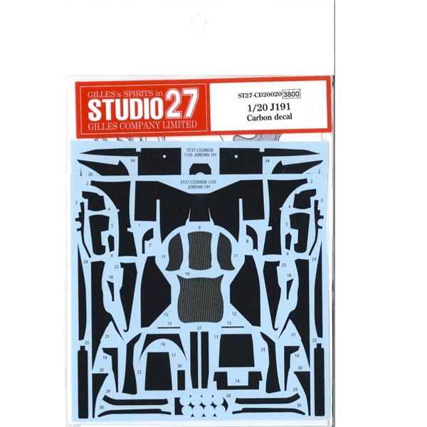CD20020 27 1/20 硼191 Carbon decal
