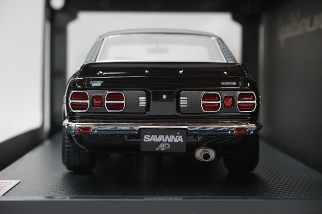 1/18 ˥åǥ IG0701 ޥĥ Mazda Savanna (S124A) Black Watanabe-Wheel