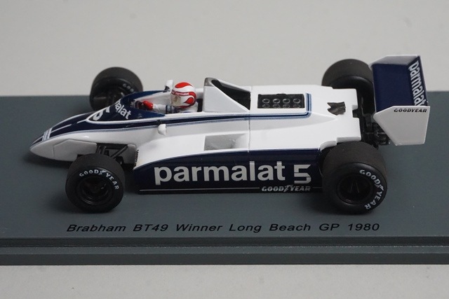 1/43 スパーク S4790 ブラバム BT49 ロングビーチGP 優勝 1980 #5 N