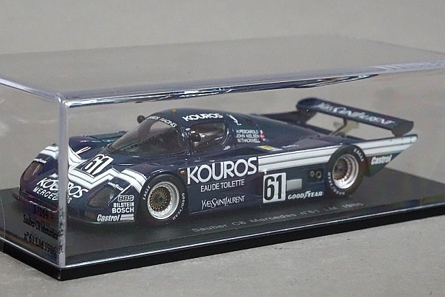 1/43 スパーク S1259 ザウバー C8 メルセデス LM ルマン 1986 #61