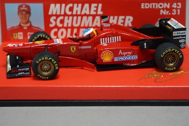 Ｓｈｅｌｌ箱　フェラーリ　３１０Ｂ　＃５　Ｍ・シューマッハ Amazon | GP REPLICAS 1/18 フェラーリ F1 F310B 1997#5