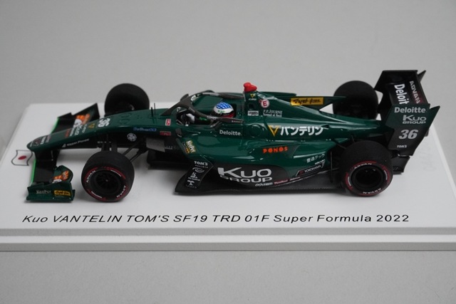 1/43 スパーク SJ122 Kuo バンテリン トムス SF19 TRD01F スーパー