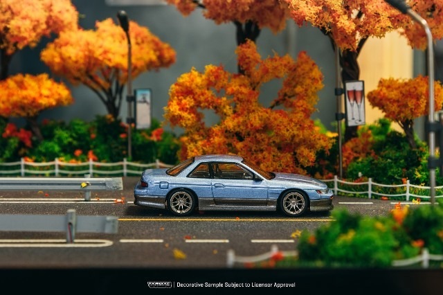 新品 T64G-025-PU Tarmac Works 1/64 日産 VERTEX Nissan Silvia (S13