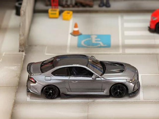 予約 SW Street Weapon 1/64 BMW G87 M2 ADRO Modified 改造 Low Tail