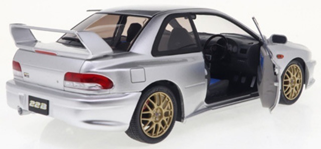 新品 S1807408 SOLIDO 1/18 スバル インプレッサ 22B 1998 (シルバー
