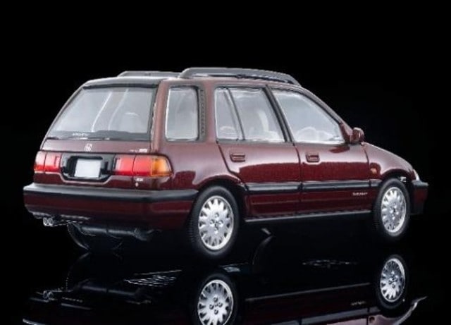 予約 LV-N297b トミーテック 1/64 ホンダ シビックシャトル 56i (赤