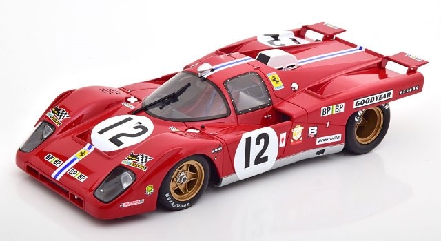 新品 CMR017 CMR 1/18 フェラーリ 512M Le Mans 1971 Posey/Adamowicz