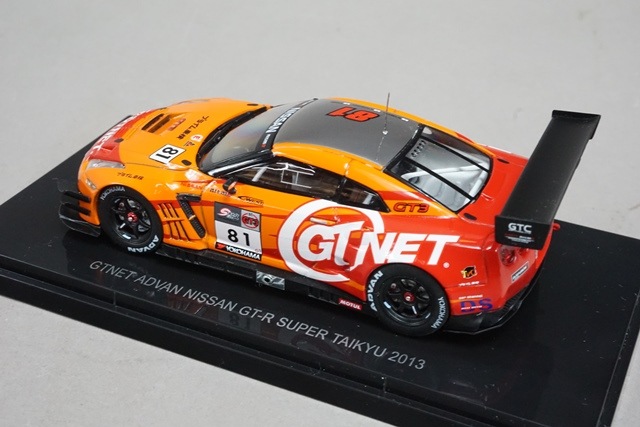 1/43 エブロ 44987 GTNET アドバン 日産 GT-R スーパー 耐久 #81