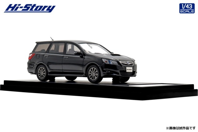 新品 HS518BK ハイストーリー 1/43 スバル SUBARU EXIGA 2.0GT (2008