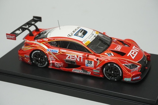 1/43 エブロ 45456 レクサス ゼント セルモ RC F スーパーGT GT500 Rd