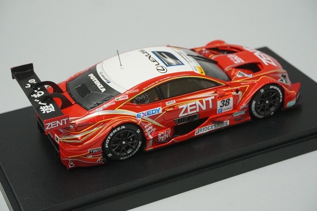 1/43 エブロ 45456 レクサス ゼント セルモ RC F スーパーGT GT500 Rd
