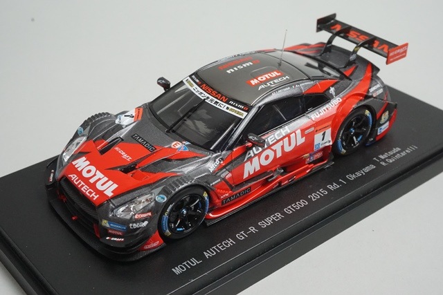 1/43 ���֥� 45260 ���� ����塼�� �����ƥå� GT-R �����ѡ� GT500 Rd.1 ���� 2015 #1 ���ļ��� / R.�����󥿥�å�