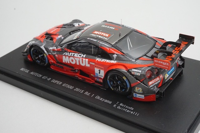 1/43 ���֥� 45260 ���� ����塼�� �����ƥå� GT-R �����ѡ� GT500 Rd.1 ���� 2015 #1 ���ļ��� / R.�����󥿥�å�