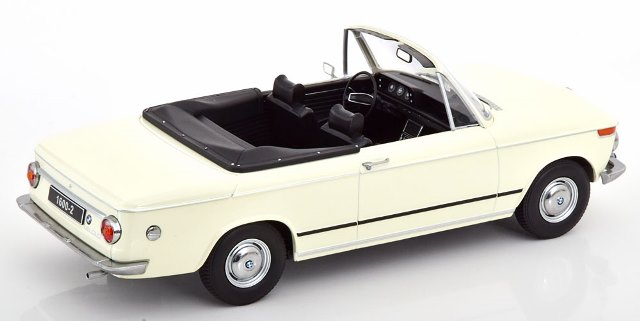 BMW 1600-2 Cabriolet 1968 – Orange – Miniature 1/18 KK-Scale KKDC181101 – Métal