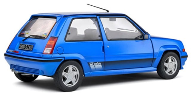 新品 S1810003 SOLIDO 1/18 ルノー 5 GT ターボ Mk.2 1989 (ブルー) 再