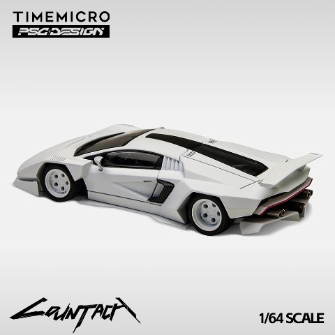 新品 TM647702 TimeMicro × PSC DESIGN 1/64 カウンタック
