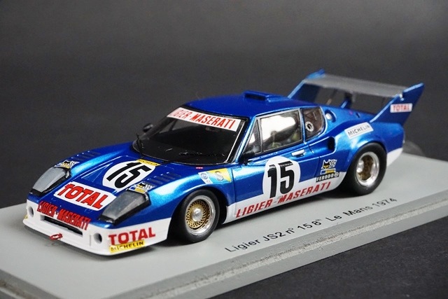 1/43 スパーク S0549 リジェ JS2 8th ルマン 1974 #15, Boost