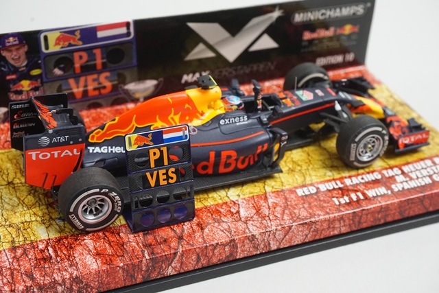 1/43 ミニチャンプス 447160433 レッドブルレーシング タグホイヤー