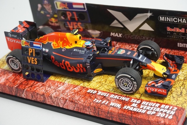 1/43 ミニチャンプス 447160433 レッドブルレーシング タグホイヤー