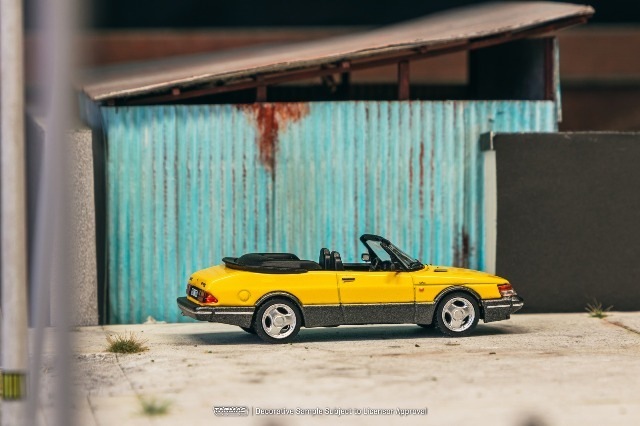 新品 T64G-067-YE Tarmac Works 1/64 Saab 900 Turbo