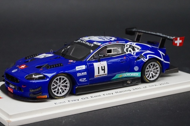 1/43 Jaguar Emil Frey G3 #14 2014年スパ24時間 Emil Frey G3 Jaguar 24H of Spa 2014 | ミニカー散財とほほ日記