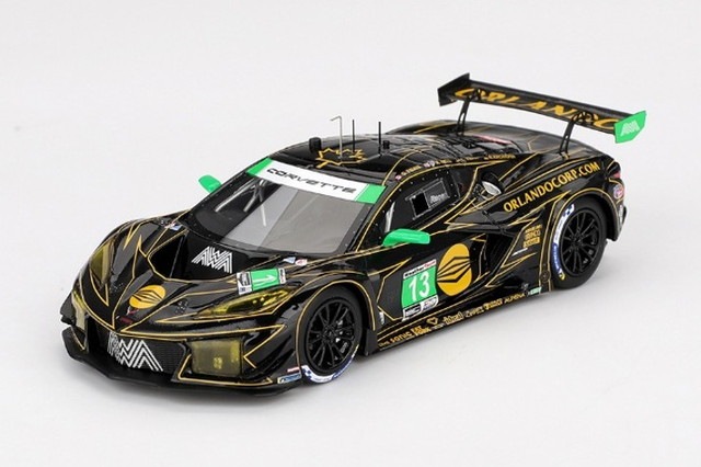 新品 TSM430895 TSM 1/43 シボレー コルベット Z06 GT3.R IMSA