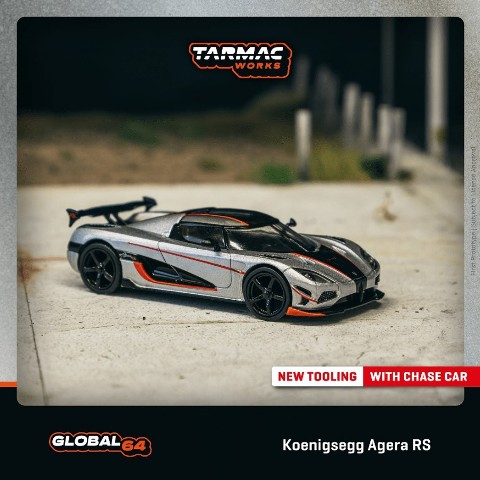 激レア　tarmac works ターマックワークス　ケーニグセグ　アゲーラRS Amazon.co.jp: Tarmac 1/64 ケーニグセグ アゲーラ RS