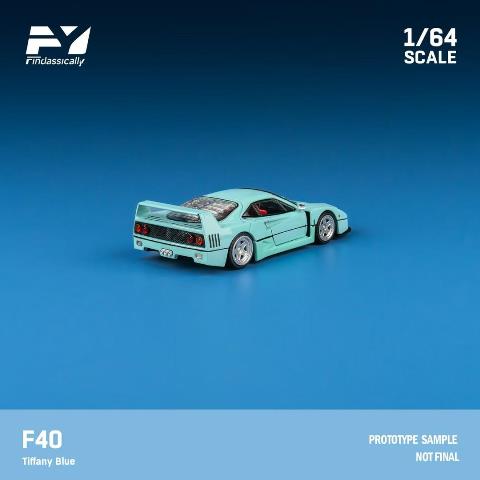 F40 GTE 1995 水色 1/64 ミニカー F40 Gte 1995 Light Blue 1/64 Minicar | eBay