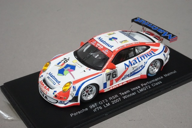 1/43 ���ѡ��� S1903 �ݥ륷�� 997 GT3 RSR ������ IMSA Performance Matmut ��ޥ� LMGT2���饹 ͥ�� 2007 #76