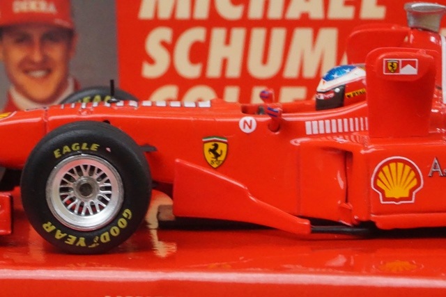 ミニチャンプス 1/43 Ferrari ミニカー シューマッハ Minichamps 1:43 M.シューマッハフェラーリ412 T2フォーミュラ1