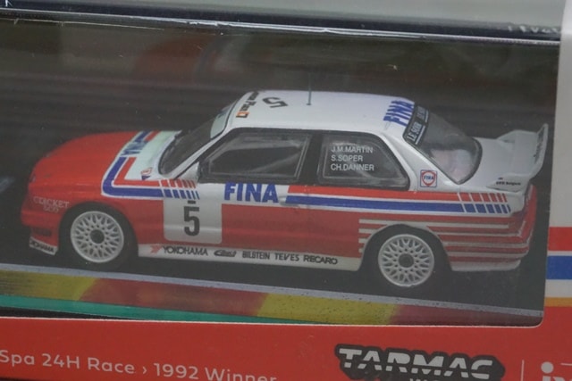 新品 T64-009-92SPA05 Tarmac Works 1/64 BMW M3 E30 Spa