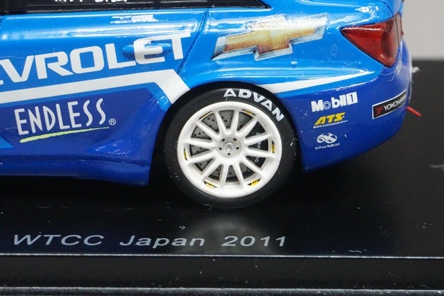 1/43 スパーク SJ008 シボレー クルーズ 1.6T WTCC 日本 2011 新井敏弘