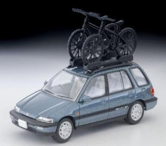 ミニカー Rt 予約 LV-N297c トミーテック 1/64 ホンダ シビックシャトル RT X (青