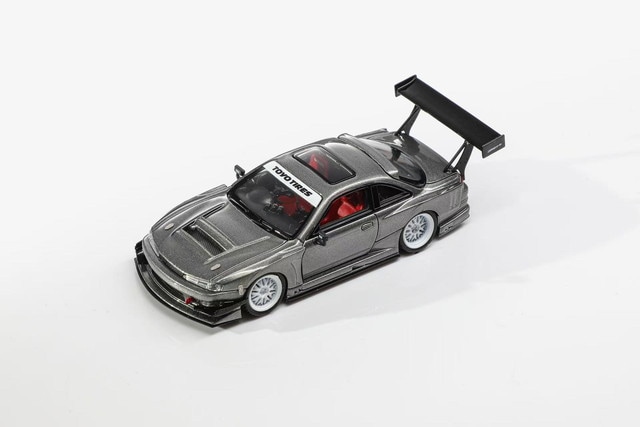 予約 MORTAL 1/64 S14 GT-SPEC V1 SEIJI OOKAWARA ボンネット開閉可能