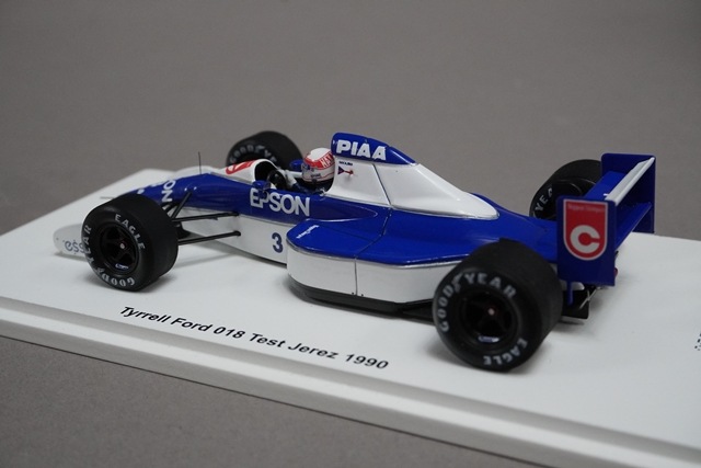 ティレル018 1989スパークミニカー Spark 1:43 ジャン·アレジティレル018＃4日本GPフォーミュラ1