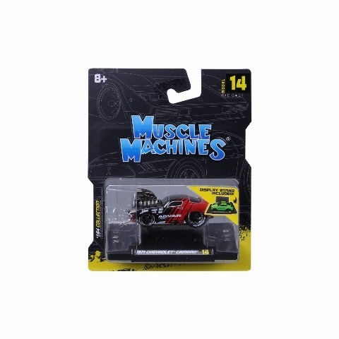 新品 MS15554BKR Maisto 1/64 MM 1971 シボレー カマロ ブラック