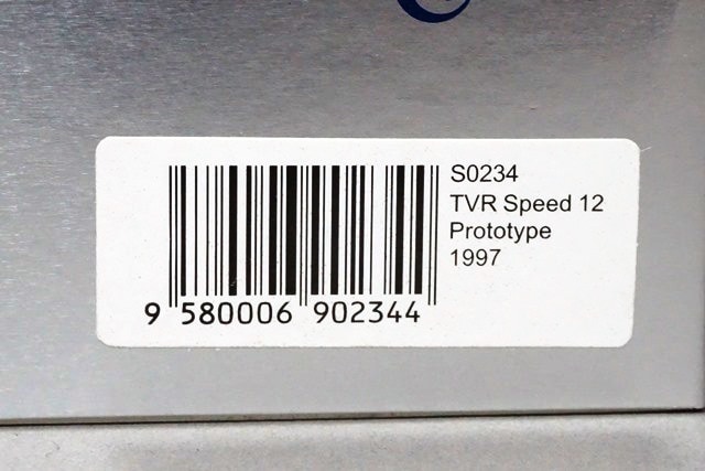 1/43 スパーク S0234 TVR スピード 12 プロトタイプ 1997, Boost Gear