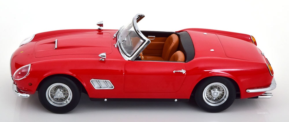 ���� KKDC181041 KK scale 1/18 �ե��顼�� 250 California Spyder 1960 US Version red