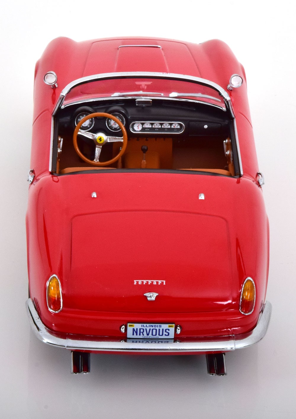 ���� KKDC181041 KK scale 1/18 �ե��顼�� 250 California Spyder 1960 US Version red