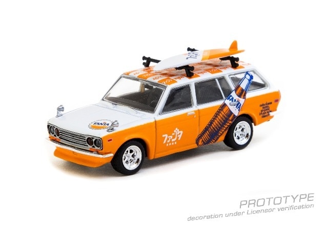 新品 T64G-026-FA Tarmac Works 1/64 Datsun Bluebird 510 Wagon