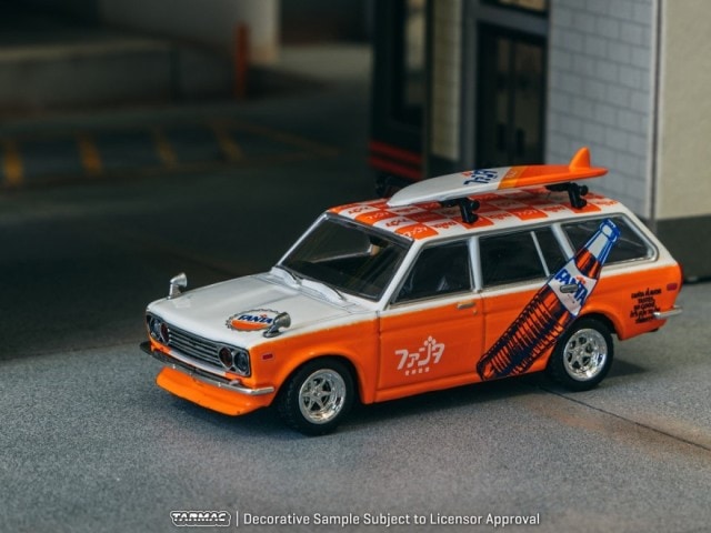 新品 T64G-026-FA Tarmac Works 1/64 Datsun Bluebird 510 Wagon