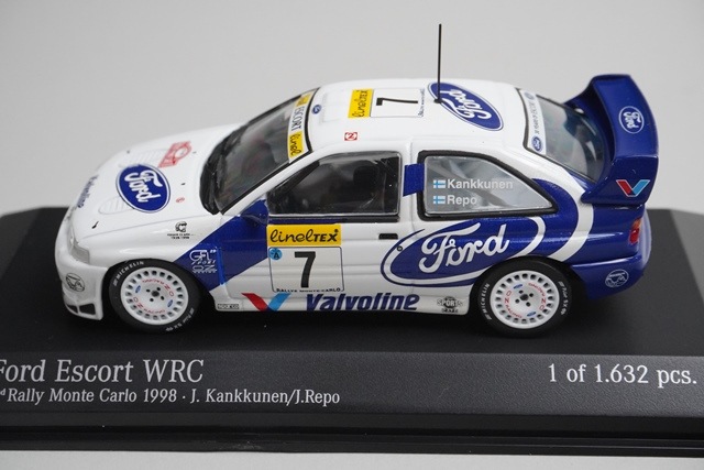 1/43 ミニチャンプス 430988707 フォード エスコート WRC モンテカルロ