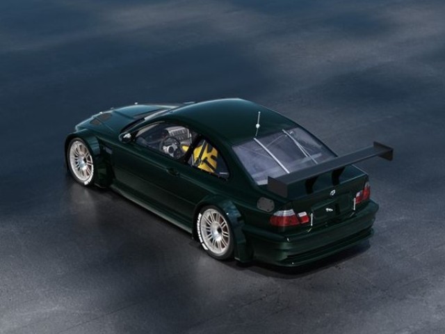 新品 DCM 1/18 BMW M3 GTR E46 Oxford Green フル開閉 カバーケース